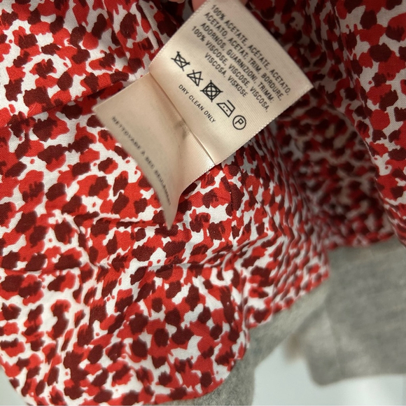 🆕 Anthropologie Elevenses Wool Blend Ruffle Collar Blazer Jacket - Picture 9 of 9